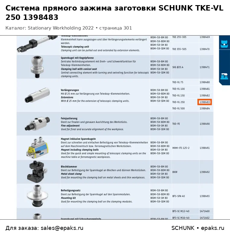 SCHUNK 1398483