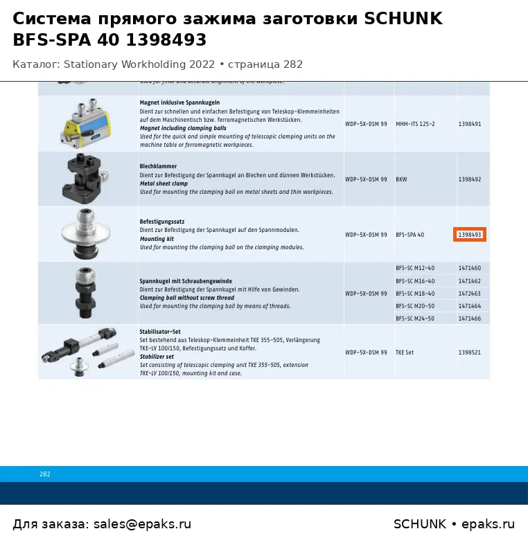SCHUNK 1398493