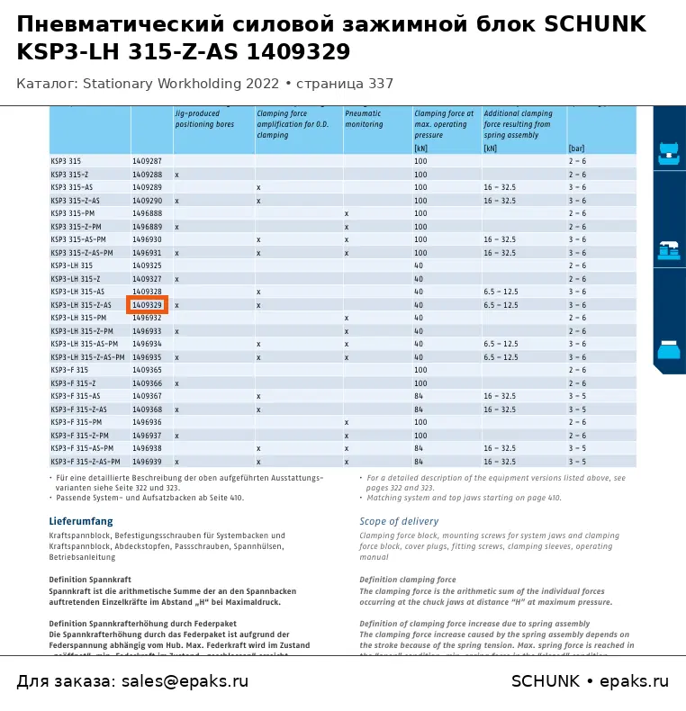 SCHUNK 1409329