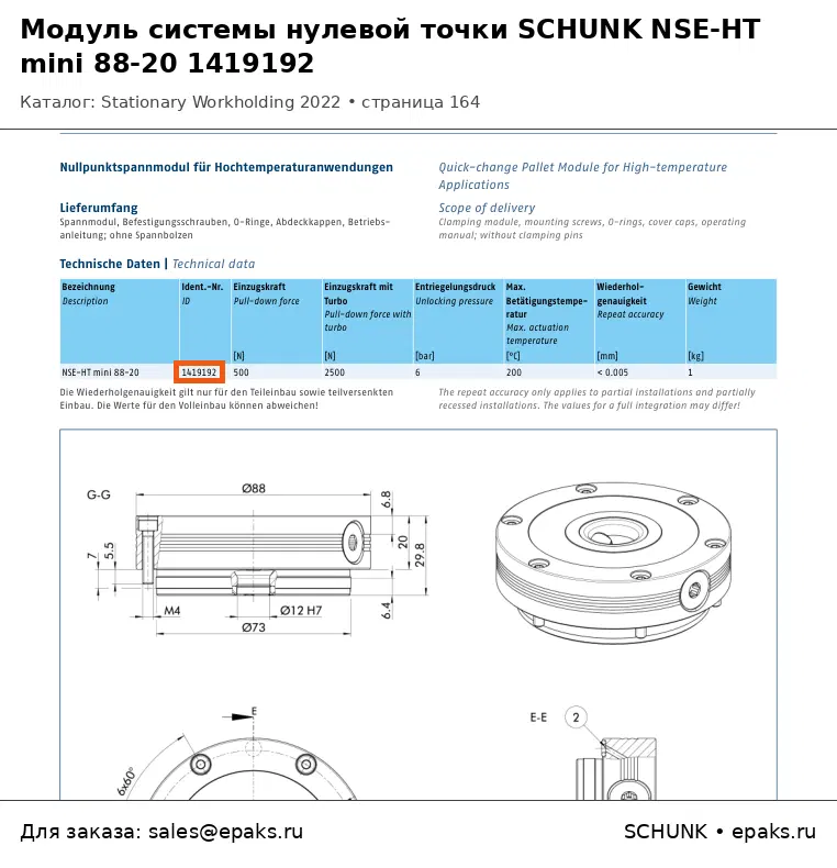 SCHUNK 1419192