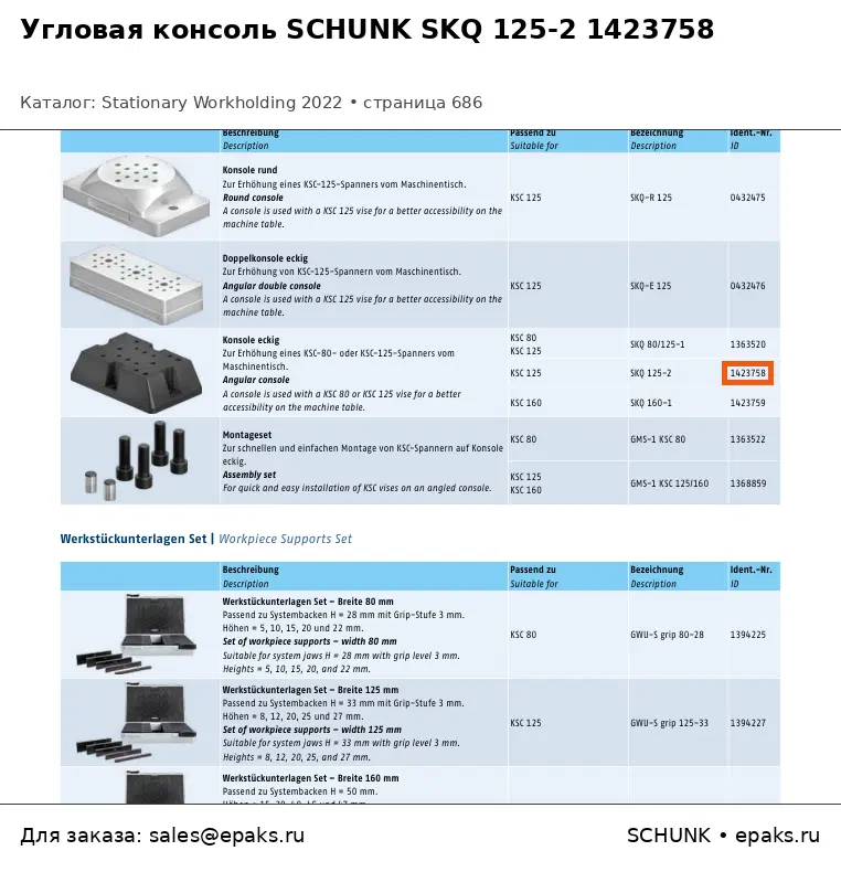 SCHUNK 1423758