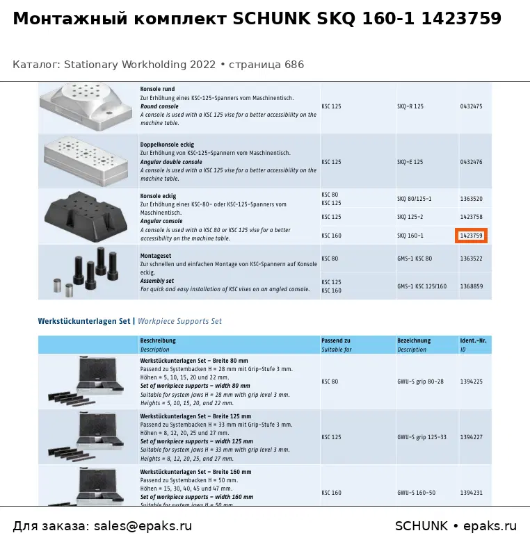 SCHUNK 1423759