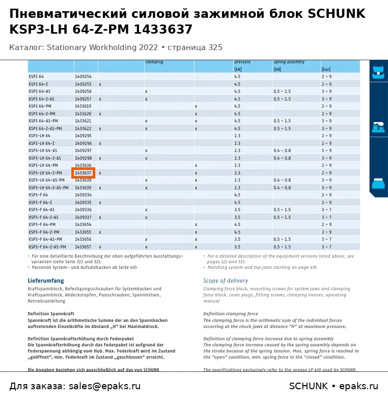 SCHUNK 1433637