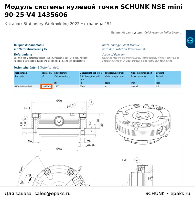 SCHUNK 1435606
