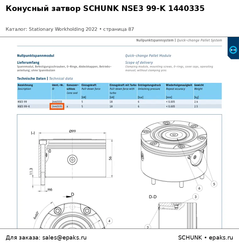 SCHUNK 1440335