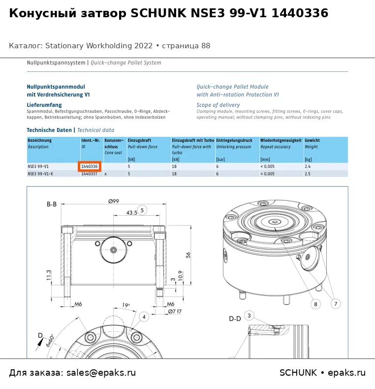SCHUNK 1440336