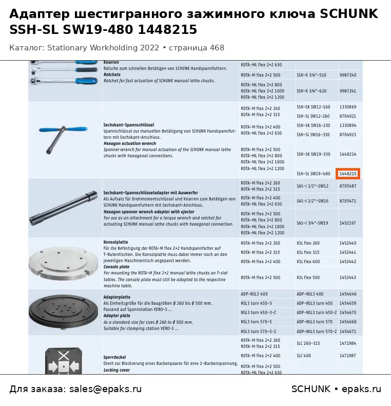 SCHUNK 1448215