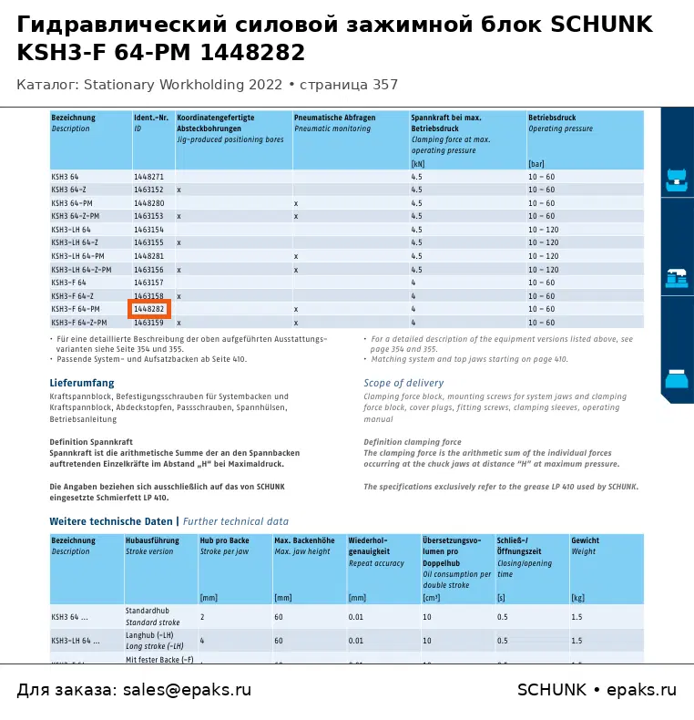 SCHUNK 1448282