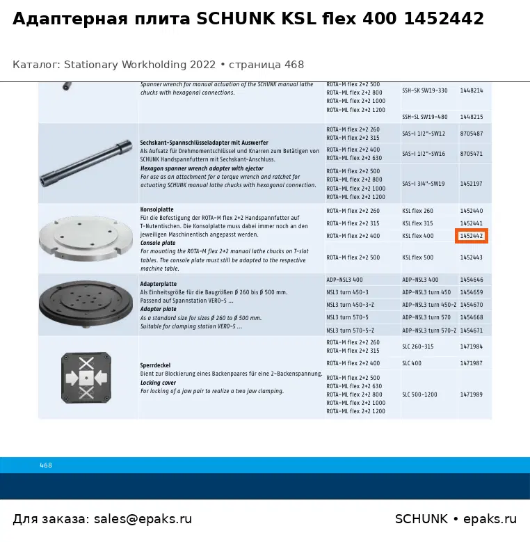 SCHUNK 1452442