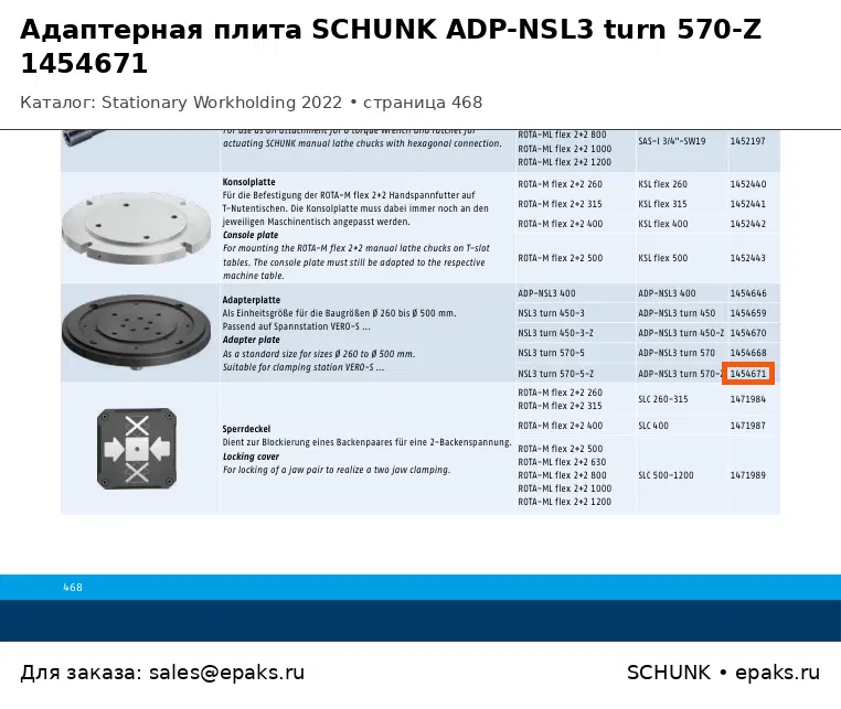 SCHUNK 1454671