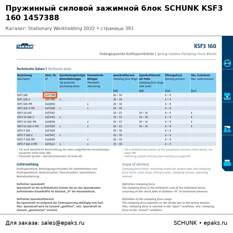 SCHUNK 1457388