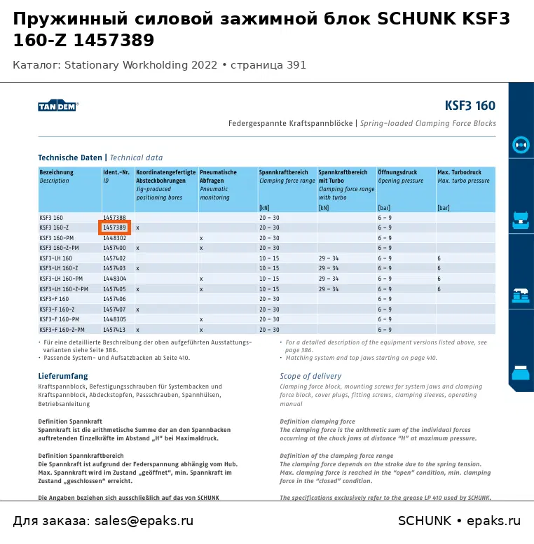 SCHUNK 1457389