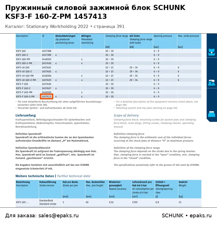 SCHUNK 1457413