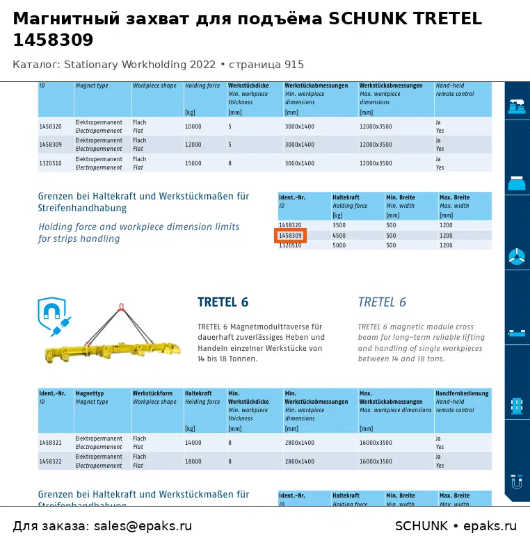 SCHUNK 1458309