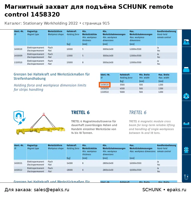 SCHUNK 1458320
