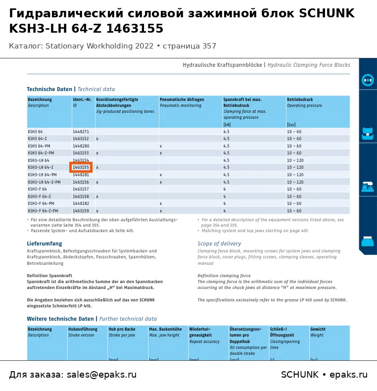 SCHUNK 1463155