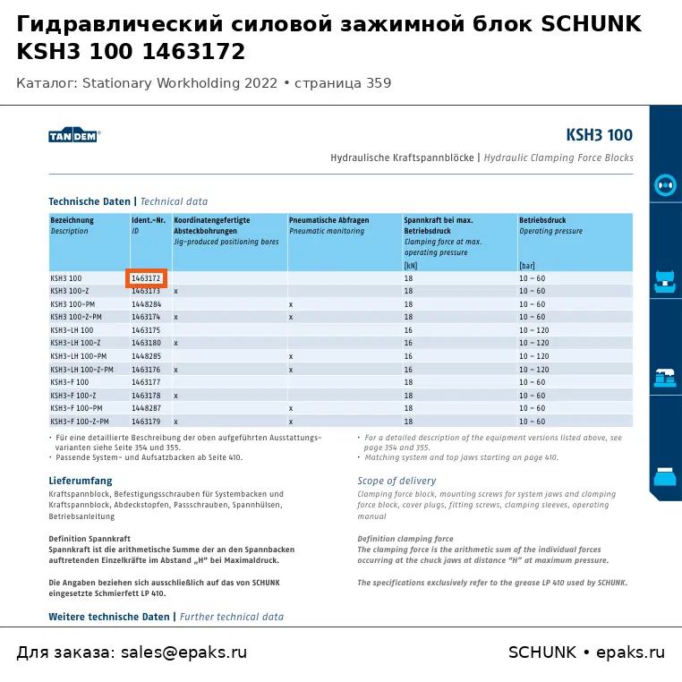SCHUNK 1463172