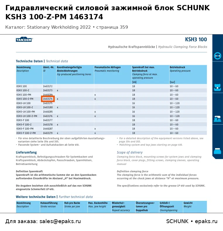 SCHUNK 1463174