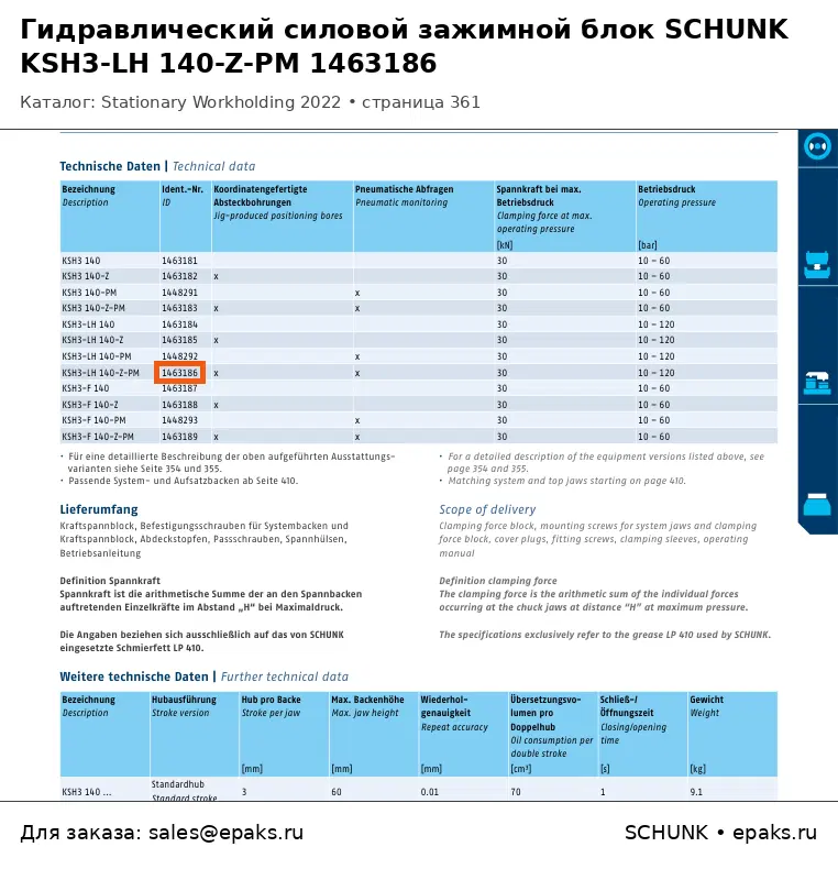 SCHUNK 1463186
