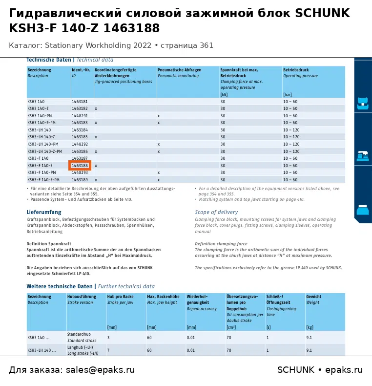SCHUNK 1463188