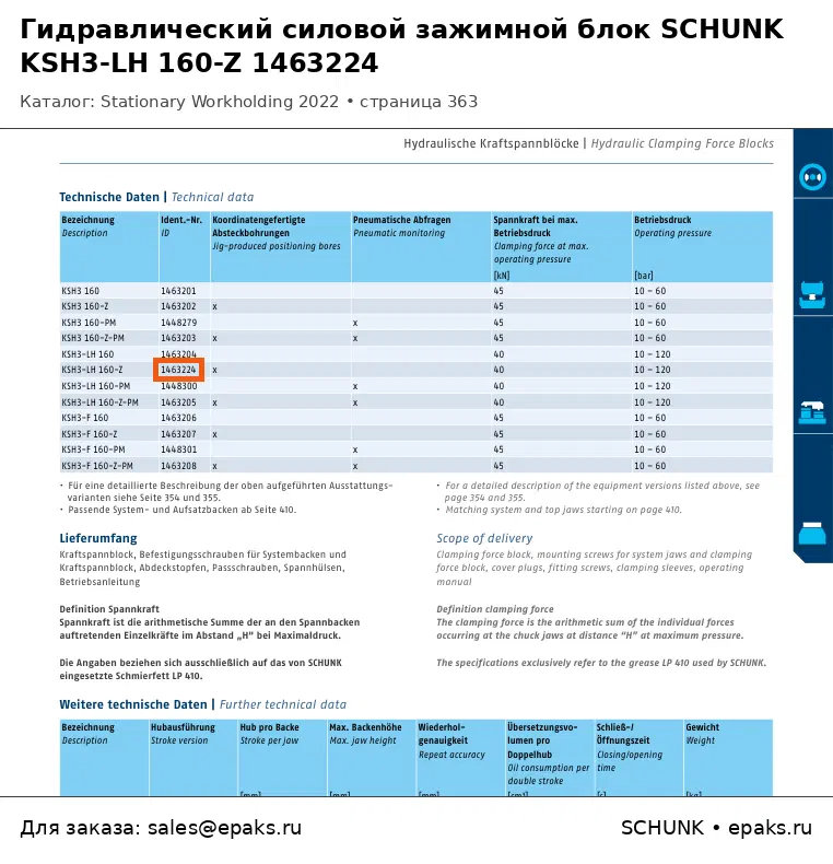 SCHUNK 1463224
