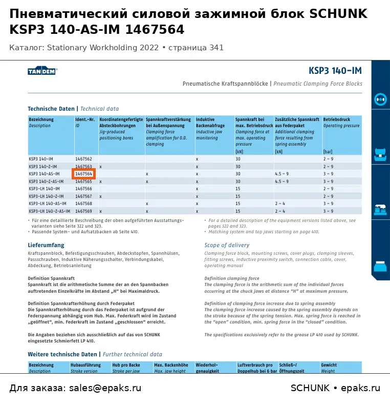 SCHUNK 1467564
