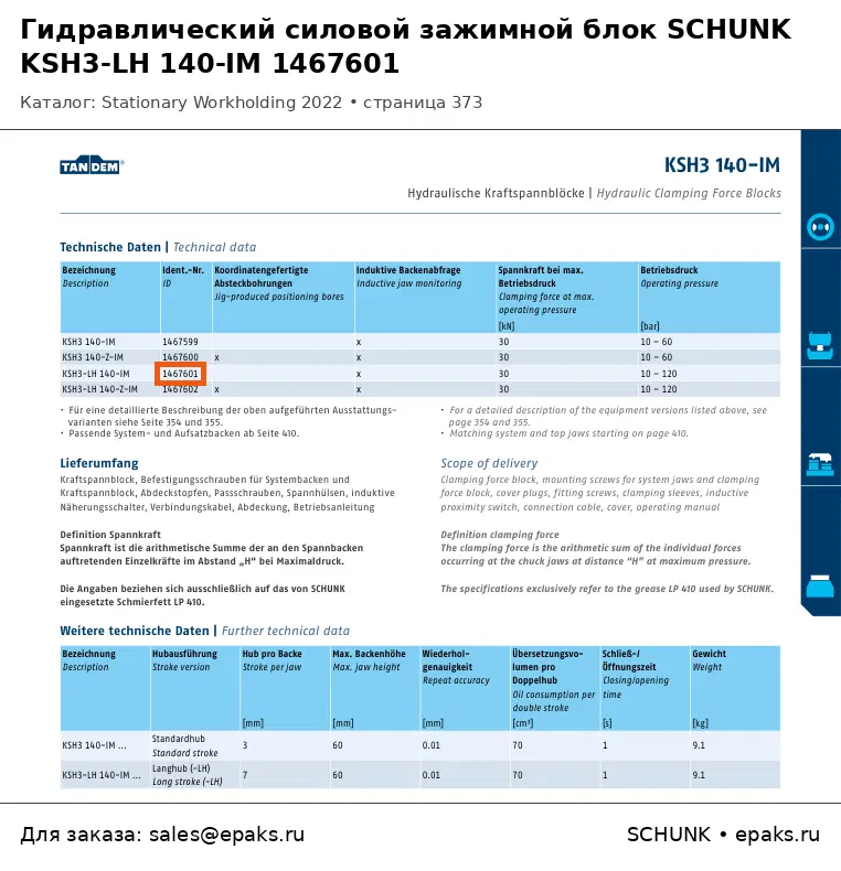 SCHUNK 1467601