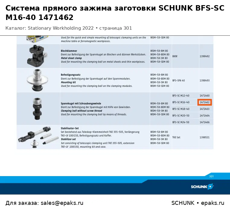 SCHUNK 1471462