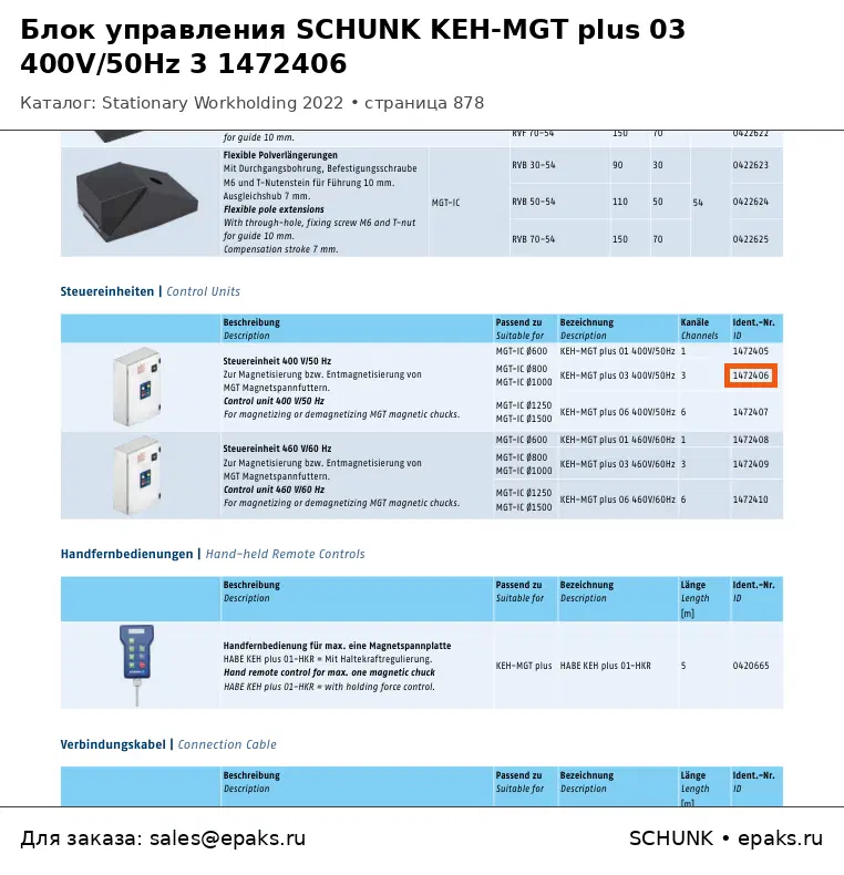 SCHUNK 1472406