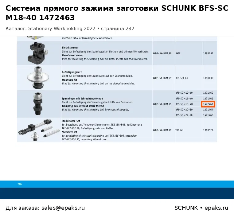 SCHUNK 1472463