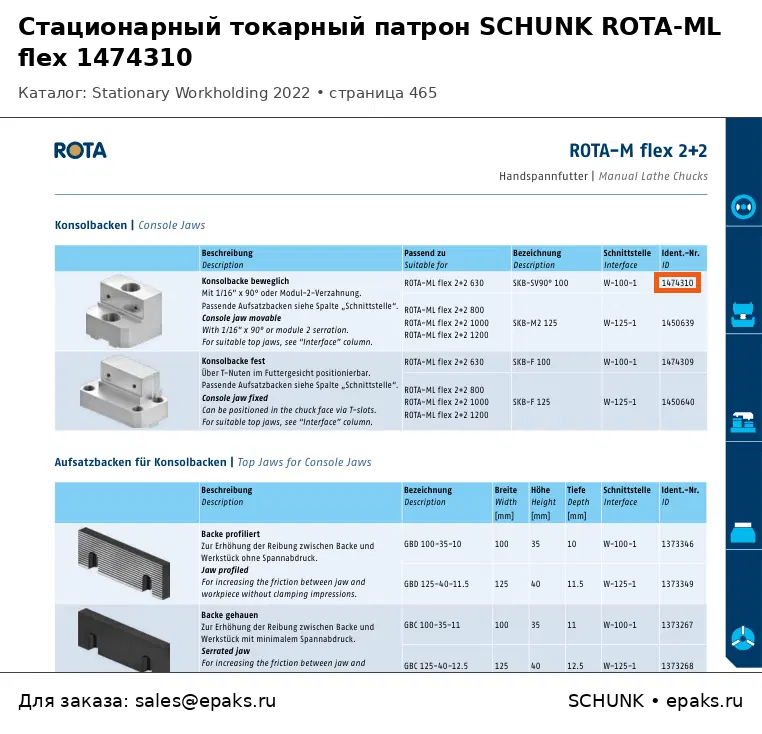 SCHUNK 1474310