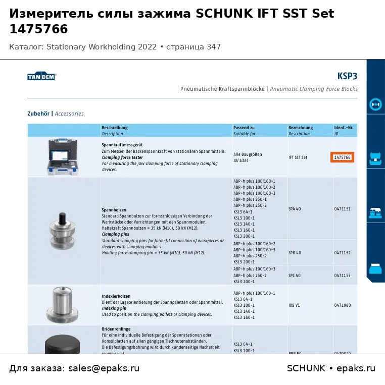 SCHUNK 1475766