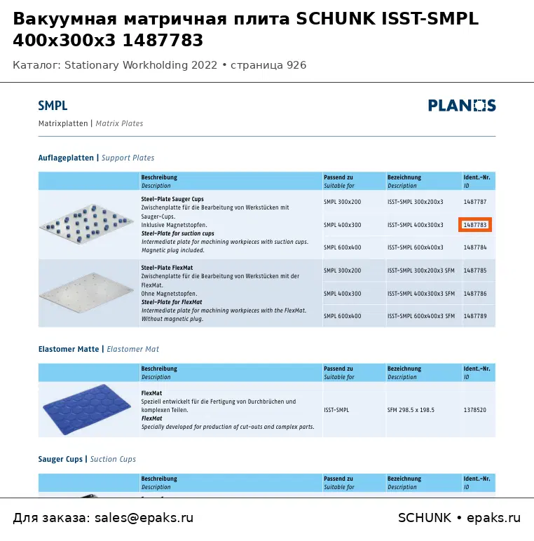 SCHUNK 1487783