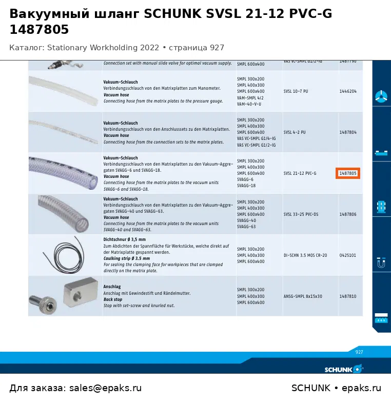 SCHUNK 1487805