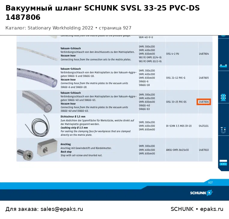 SCHUNK 1487806