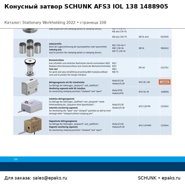 SCHUNK 1488905