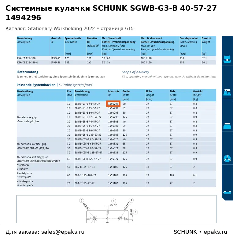 SCHUNK 1494296