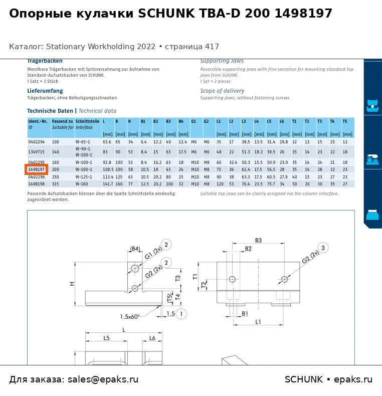 SCHUNK 1498197