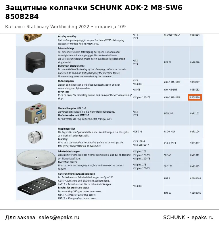 SCHUNK 8508284