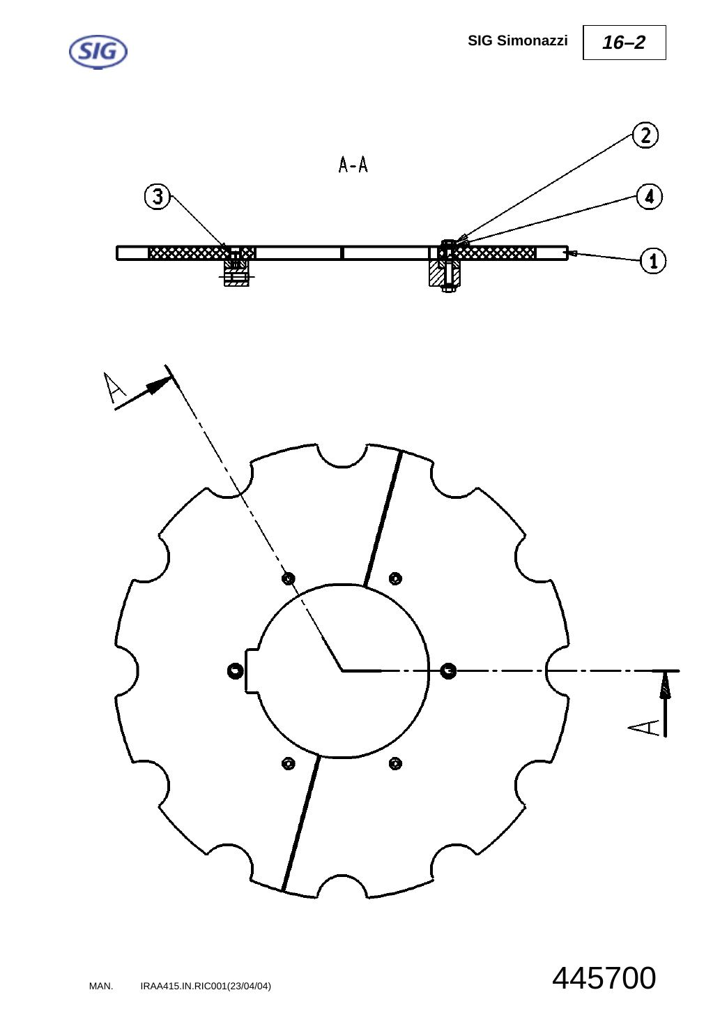 SIG Simonazzi 445702