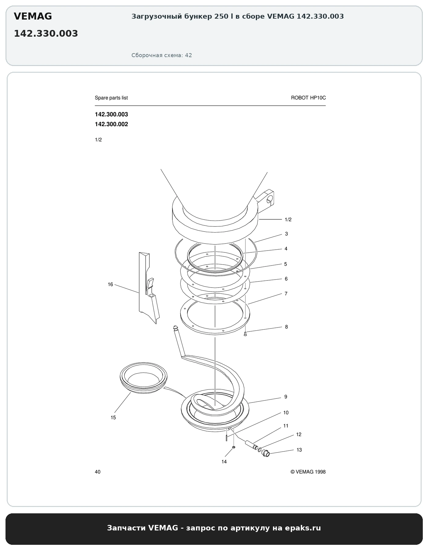 VEMAG 142.330.003