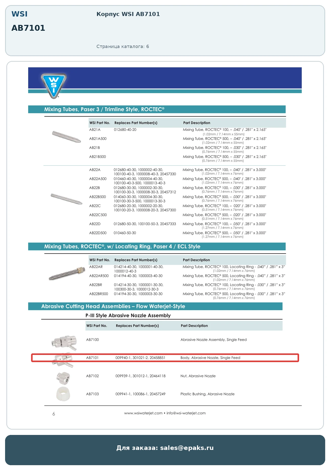 WSI AB7101