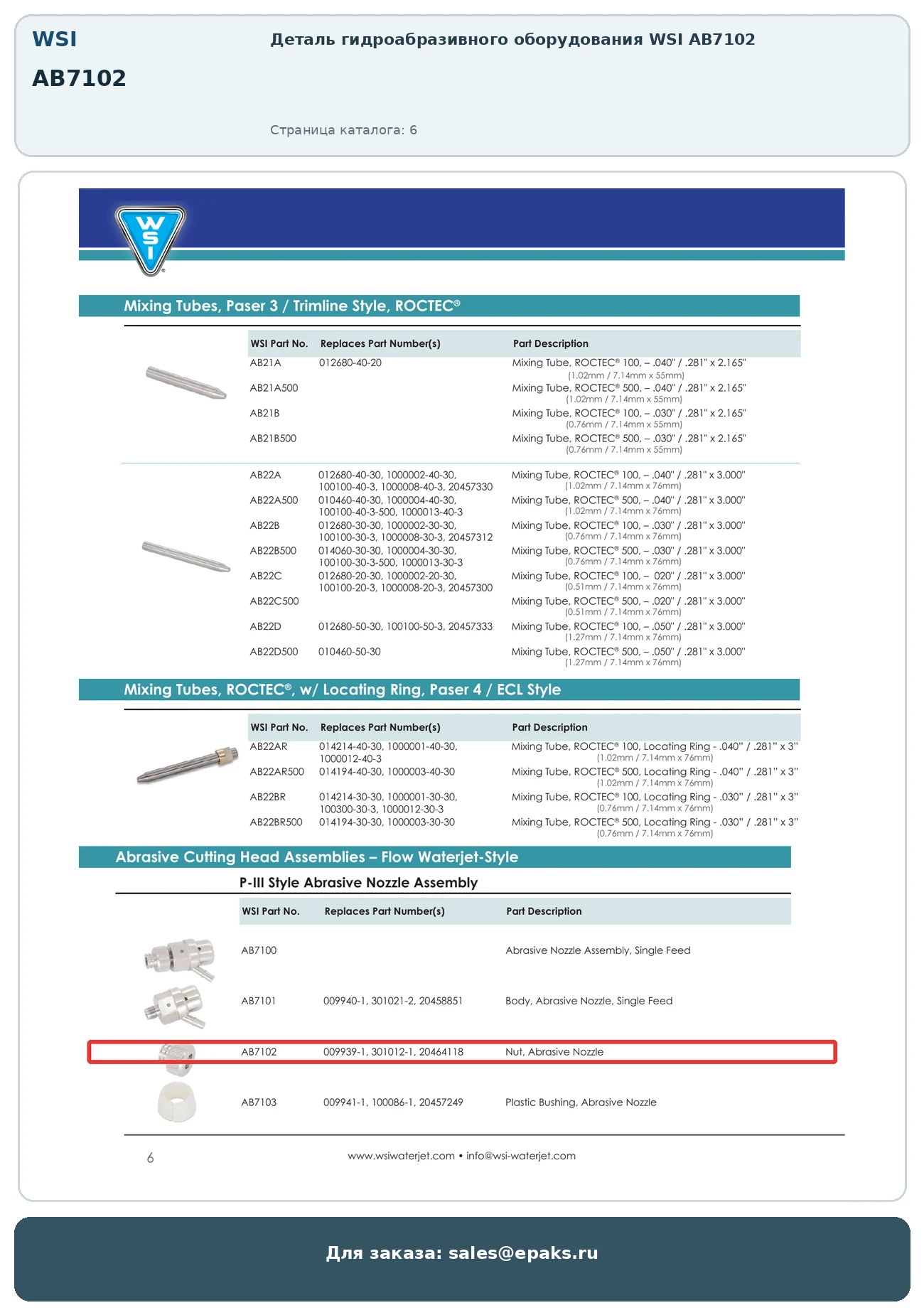 WSI AB7102